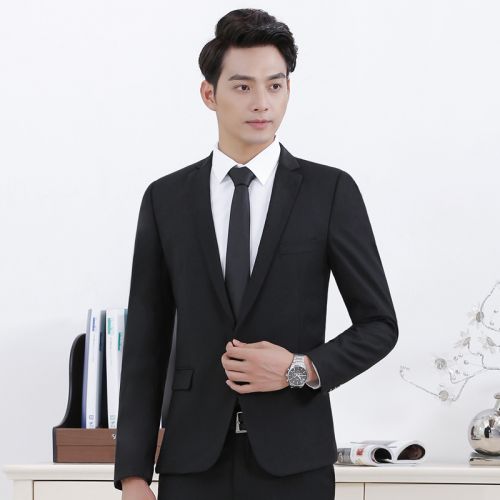 Costume homme Laine polyester de fibres nouveau pour automne - Ref 1564376