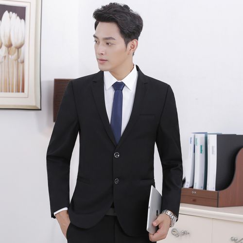Costume homme Laine polyester de fibres nouveau pour automne - Ref 1564383