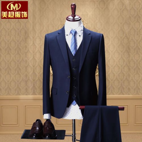 Costume homme Fibre de polyester fibres viscose rayonne pour Quatre saisons - Ref 1564471