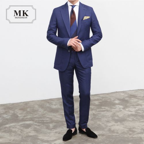 Costume homme en chanvre pour été - Ref 1564515
