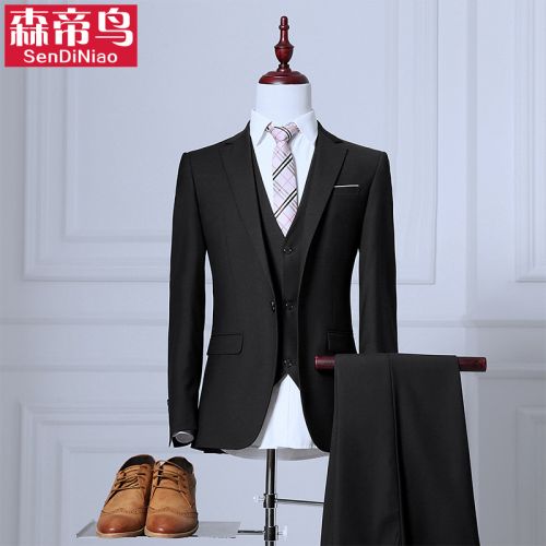 Costume homme Fibre de polyester fibres viscose rayonne pour Quatre saisons - Ref 1564520