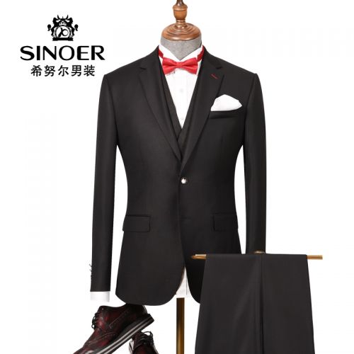 Costume homme SINOER en laine pour Quatre saisons - Ref 1564529