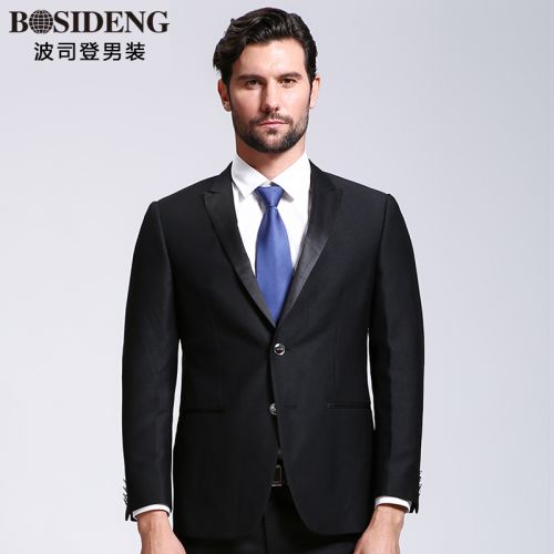 Costume homme de fibres viscose polyester, rayonne pour automne - Ref 1564579