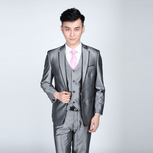 Costume homme en laine pour automne - Ref 1564592