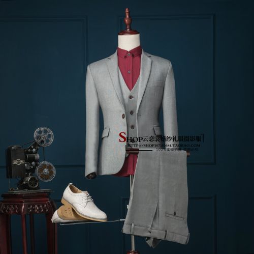 Costume homme DOMO en lainage pour Quatre saisons - Ref 1564593