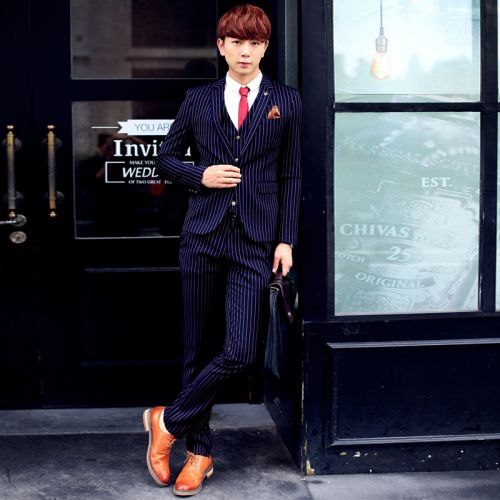 Costume homme en polyester pour printemps - Ref 1564632