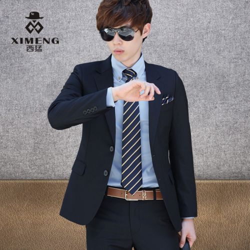 Costume homme fibres de polyester nouveau viscose rayonne pour automne - Ref 1564654