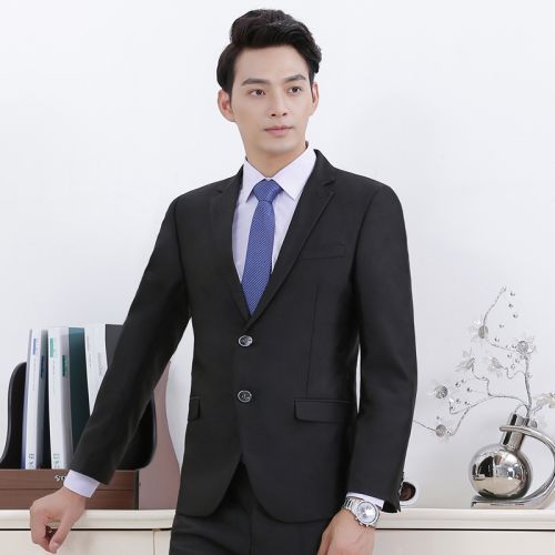 Costume homme Laine polyester de fibres nouveau pour automne - Ref 1564733