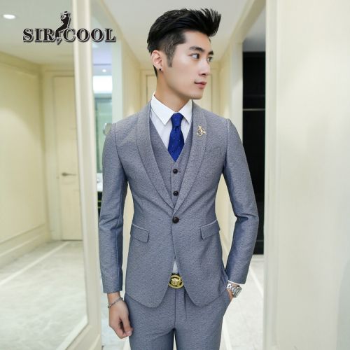 Costume homme SIR COOL Polyéthylène téréphtalate PET , des fibres de viscose pour Quatre saisons - Ref 1565031