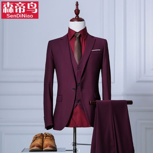 Costume homme Fibre de polyester fibres viscose rayonne pour Quatre saisons - Ref 1565043