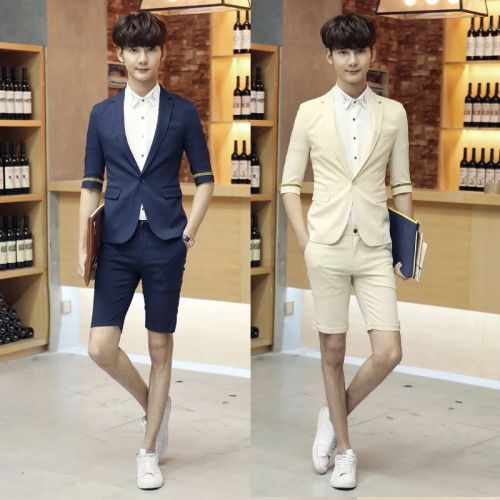 Costume homme en chanvre pour été - Ref 1565280