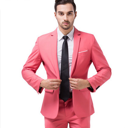 Costume homme POSHAWN Nouvelle fibre de polyester fibres viscose rayonne pour Quatre saisons - Ref 1565426