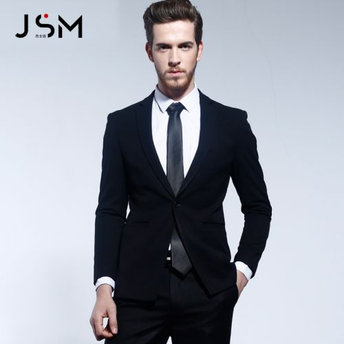 Costume homme fibre de polyester fibres viscose rayonne bambou pour Quatre saisons - Ref 1565734