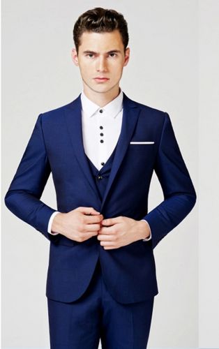 Costume homme en laine pour printemps - Ref 1565815