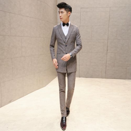 Costume homme en polyester pour automne - Ref 1565835