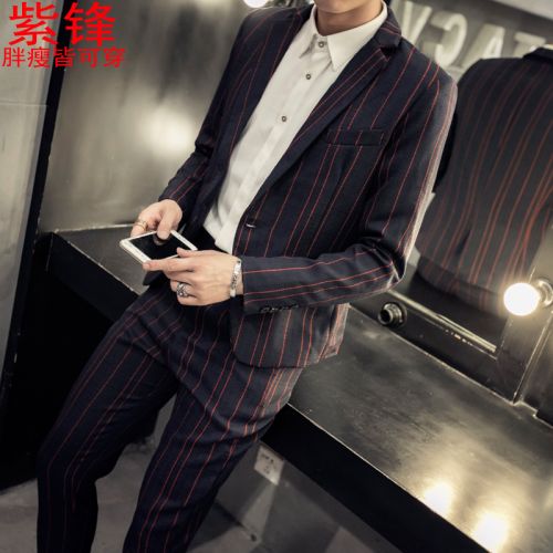 Costume homme en coton pour printemps - Ref 1566054