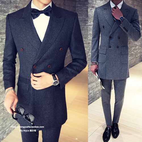 Costume homme en polyester pour automne - Ref 1567189