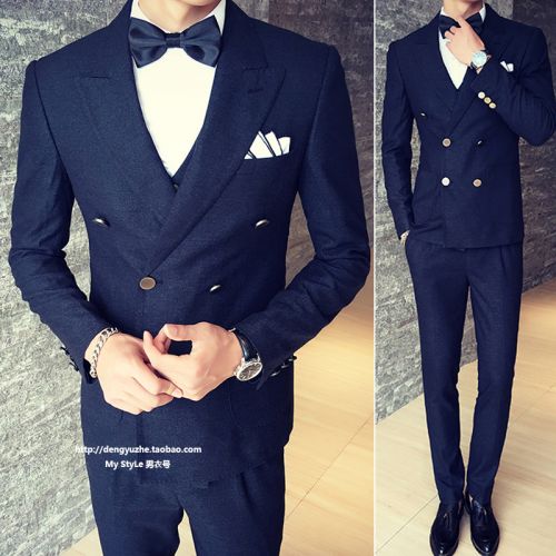 Costume homme en coton pour automne - Ref 1567354