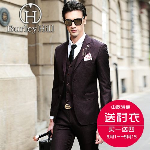 Costume homme BURLEYHILL en polyester pour Quatre saisons - Ref 1568310