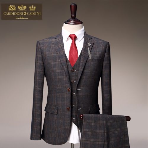 Costume homme en polyester pour automne - Ref 1568316