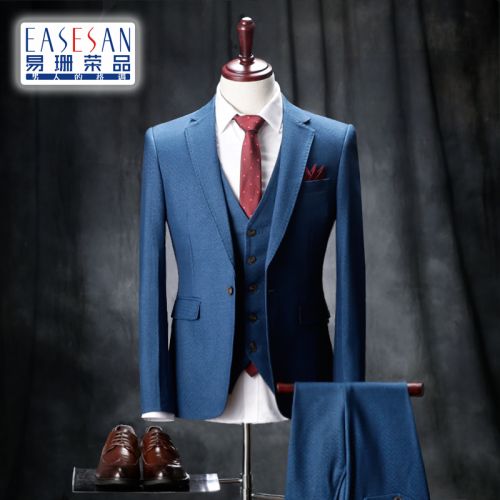 Costume homme EASESAN Fibre de polyester fibres viscose rayonne pour automne - Ref 1568355