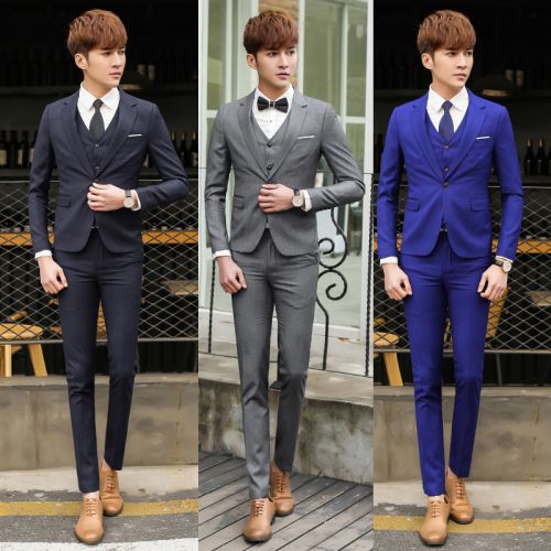 Costume homme en coton pour automne - Ref 1569014
