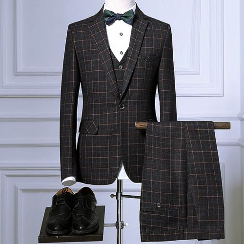 Costume homme Nouvelle fibre de polyester fibres viscose rayonne pour automne - Ref 1569032