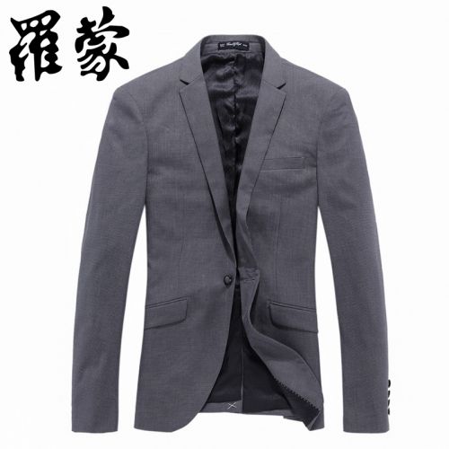 Costume homme ROMON viscose de fibres polyester rayonne polyuréthane élastique fibre spandex pour Quatre saisons - Ref 1569095