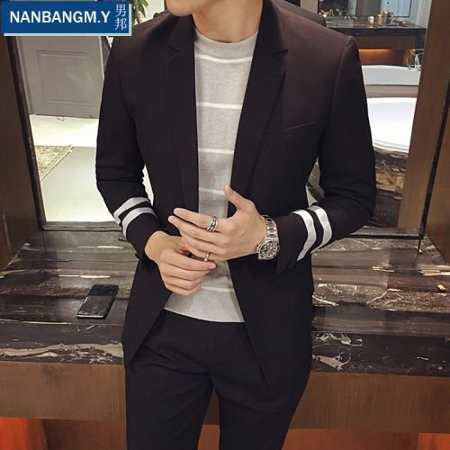 Costume homme NANBANGMY en coton pour automne - Ref 1569138