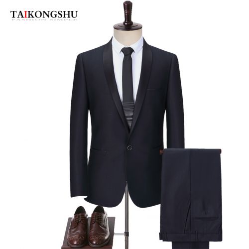 Costume homme TAIKONGSHU Polyéthylène téréphtalate PET , des fibres de viscose pour Quatre saisons - Ref 1569485