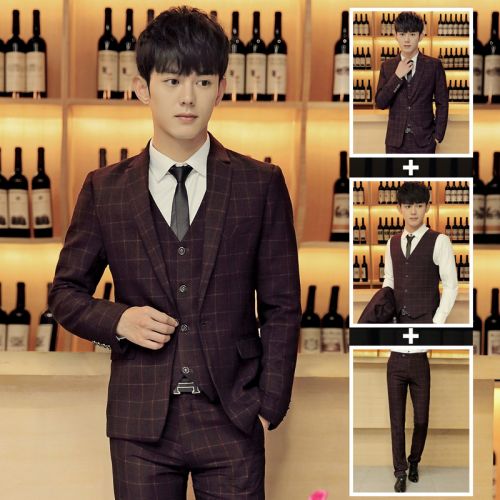 Costume homme Fibre de polyester fibres viscose rayonne pour Quatre saisons - Ref 1569532
