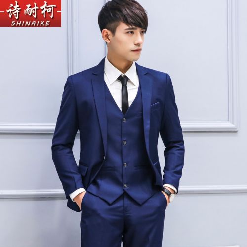 Costume homme de fibres viscose polyester, rayonne pour Quatre saisons - Ref 1569541
