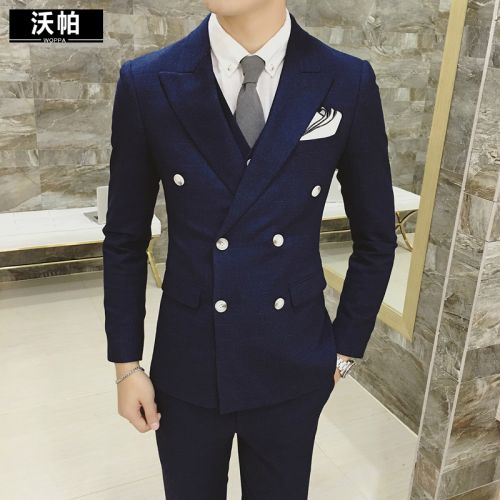 Costume homme en polyester pour automne - Ref 1570387