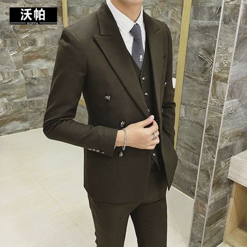 Costume homme en polyester pour automne - Ref 1570394