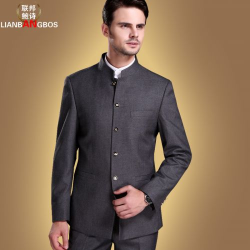 Costume homme LIANBANGBOS des fibres de viscose laine et coton pour automne - Ref 1570493