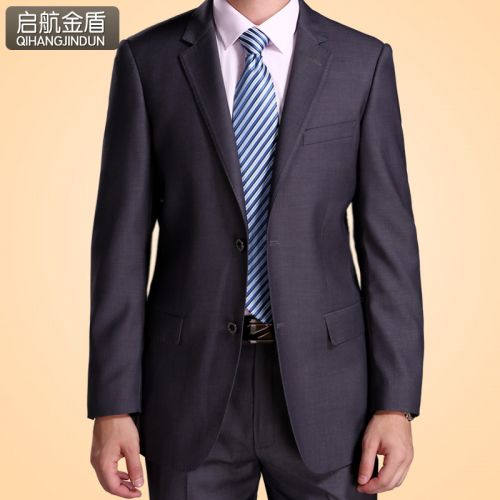 Costume homme de polyéthylène téréphtalate PET des fibres viscose , coton pour Quatre saisons - Ref 1570567