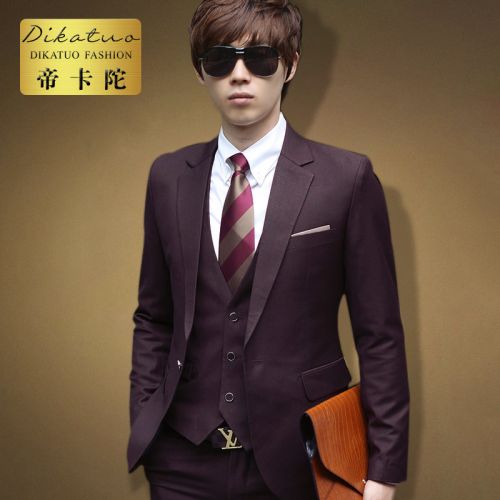 Costume homme en polyester pour printemps - Ref 1570570