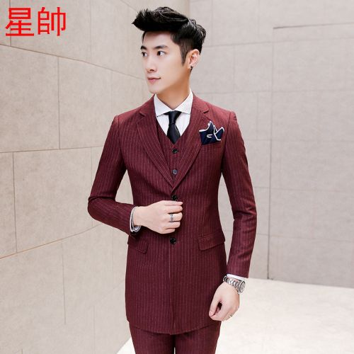 Costume homme Polyéthylène téréphtalate PET , des fibres de viscose pour automne - Ref 1570620