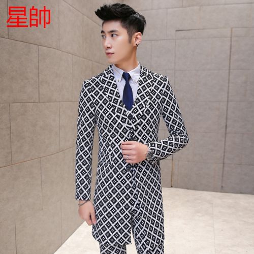 Costume homme Polyéthylène téréphtalate PET , des fibres de viscose pour automne - Ref 1570679