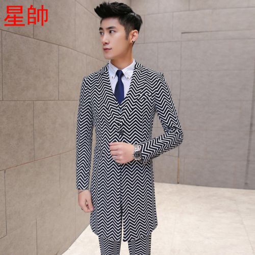 Costume homme Polyéthylène téréphtalate PET , des fibres de viscose pour automne - Ref 1570681