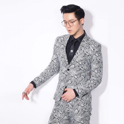 Costume homme en polyester pour automne - Ref 1570729