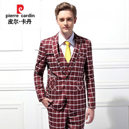 Costume homme PIERRE CARDIN en laine pour Quatre saisons - Ref 1570798