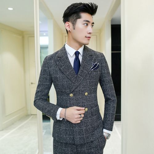 Costume homme en polyester pour automne - Ref 1570806