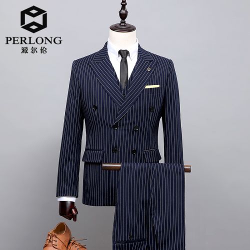 Costume homme en lainage pour printemps - Ref 1570859
