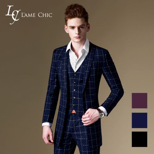 Costume homme L'AME CHIC en polyester pour automne - Ref 1573426