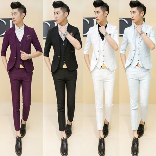 Costume homme en coton pour été - Ref 1573470