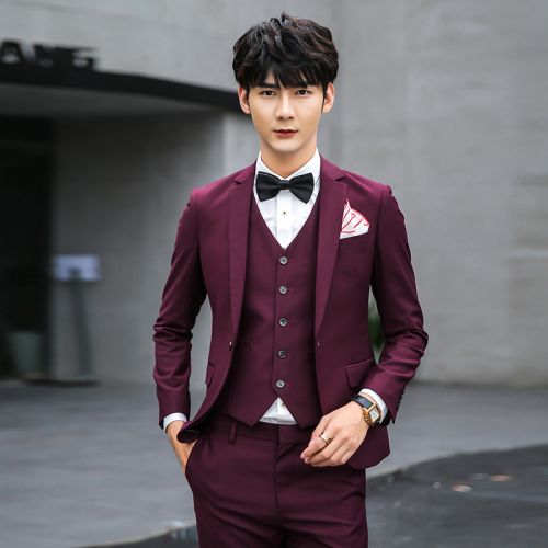 Costume homme en polyester pour automne - Ref 1573481