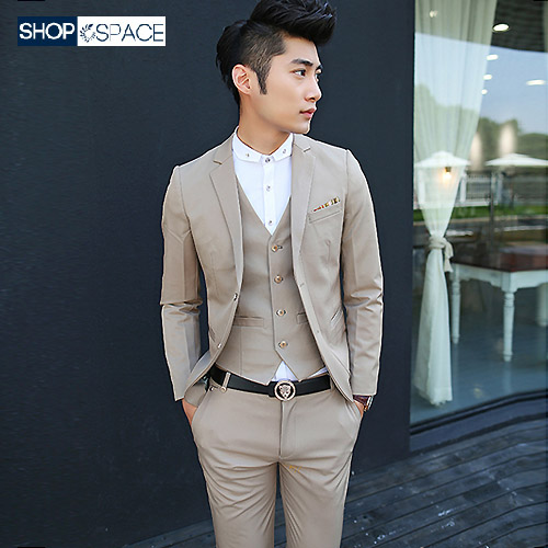Costume homme SHOPSPACE en Article flanelle pour Quatre saisons - Ref 1573508