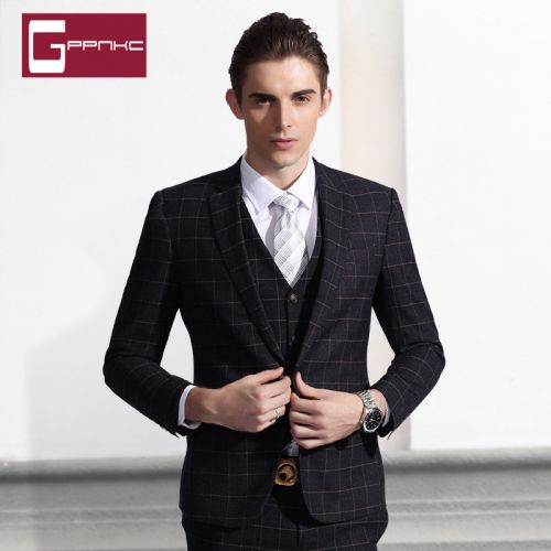 Costume homme GPPNKC Fibre de polyester fibres viscose rayonne pour printemps - Ref 1574309