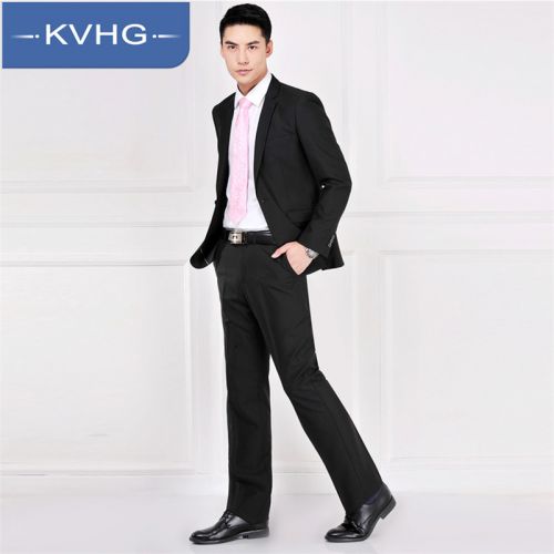 Costume homme KVHG Polyéthylène téréphtalate PET , des fibres de viscose pour printemps - Ref 1574323